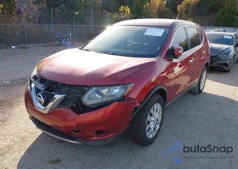 2015 Nissan Rogue S from USA, damaged, VIN KNMAT2MT7FP570315